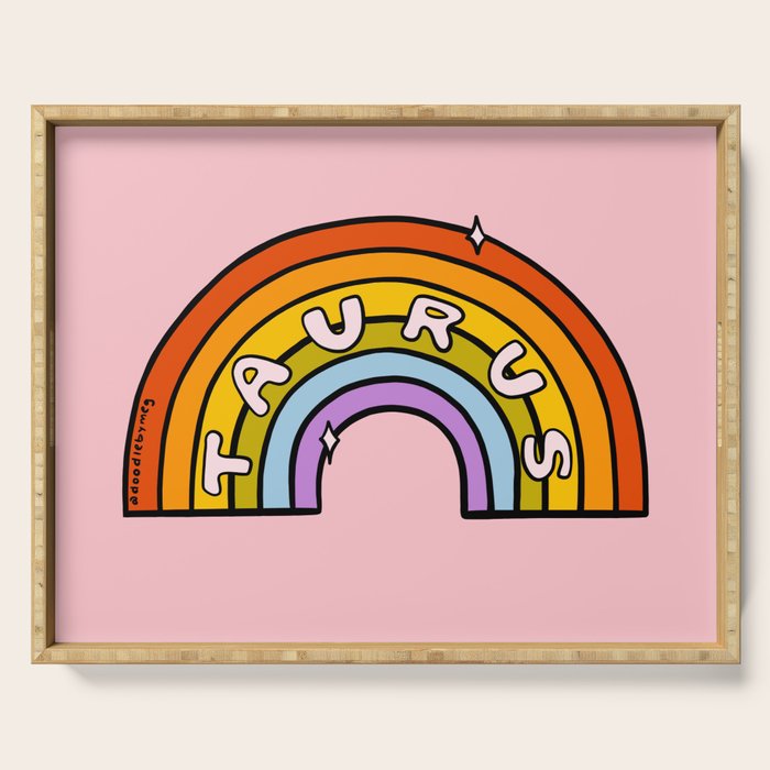 Taurus Rainbow Serving Tray Gallery Image 1