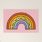 Taurus Rainbow Welcome Mat Gallery Image 1