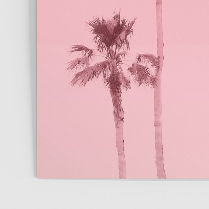 Tranquillity - flamingo pink Poster Gallery Image 3