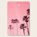 Tranquillity - flamingo pink Cutting Board Gallery Image 1