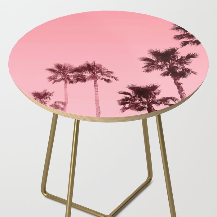 Tranquillity - flamingo pink Side Table Gallery Image 2