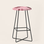 Tranquillity - flamingo pink Stool Gallery Image 1