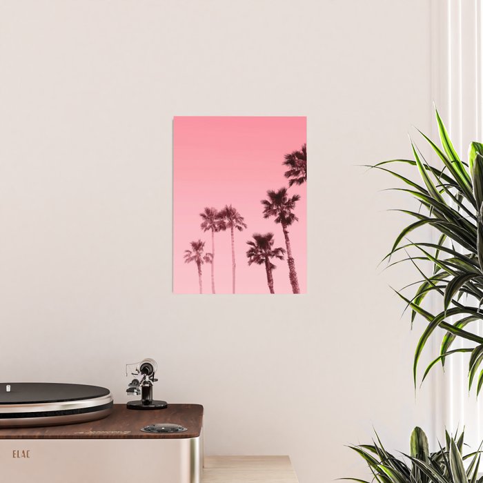 Tranquillity - flamingo pink Poster Gallery Image 2
