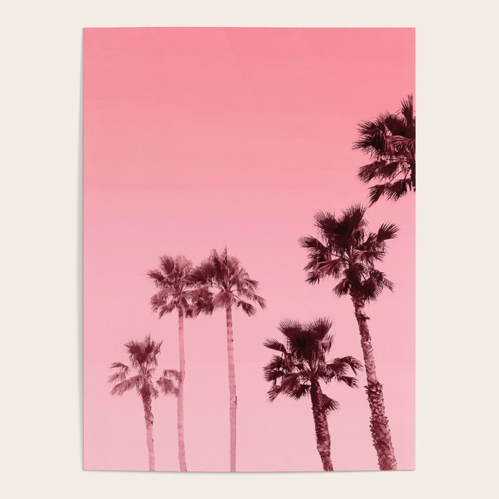 Tranquillity - flamingo pink Poster Gallery Image 4