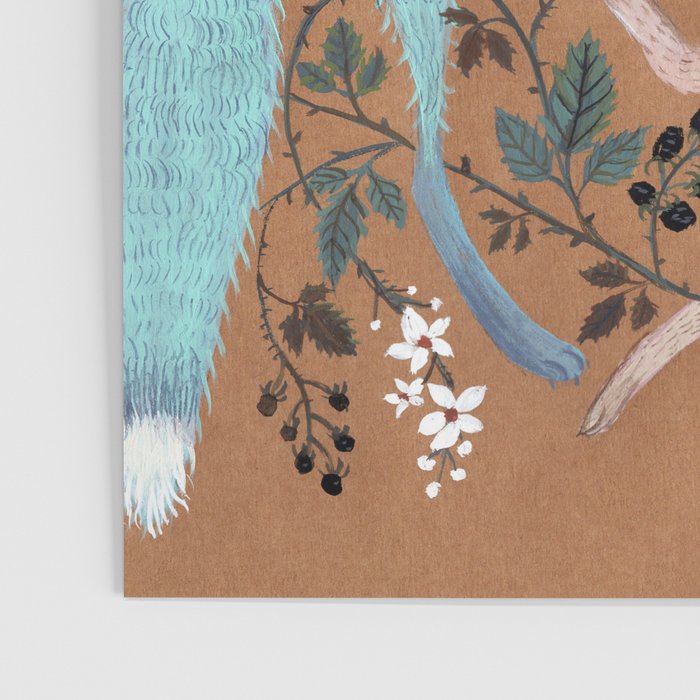 Blackberry Foxes Poster Gallery Image 3