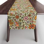 Spring Snail Print Table Runner Gallery Image 1