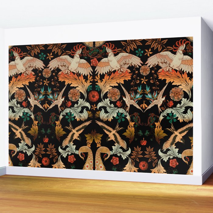 Victorian Midnight II Wall Mural Gallery Image 2