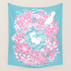 Spring Greeting Wall Tapestry Gallery Image 4