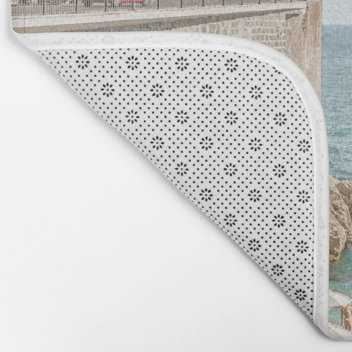 Marina Grande Beach Photo | Amalfi Coast Town In Italy Art Print | Summer Landscape Travel Photography Bath Mat Gallery Image 2