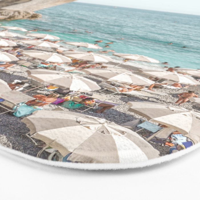 Marina Grande Beach Photo | Amalfi Coast Town In Italy Art Print | Summer Landscape Travel Photography Bath Mat Gallery Image 3