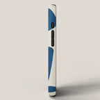 Minimal Abstract Cobalt iPhone Case Gallery Image 2