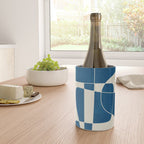 Minimal Abstract Cobalt Wine Chiller Gallery Image 4