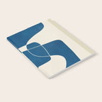 Minimal Abstract Cobalt Notebook Gallery Image 2