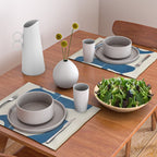 Minimal Abstract Cobalt Placemat Gallery Image 2