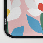 White Spring Florals Laptop Sleeve Gallery Image 3