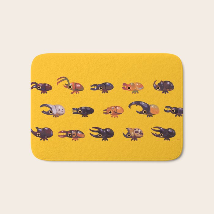 Rhino and Stag Bath Mat Gallery Image 1