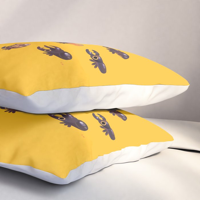 Rhino and Stag Pillow Sham Gallery Image 3