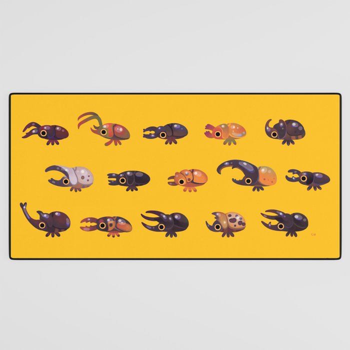 Rhino and Stag Desk Mat Gallery Image 3