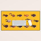 Rhino and Stag Desk Mat Gallery Image 1