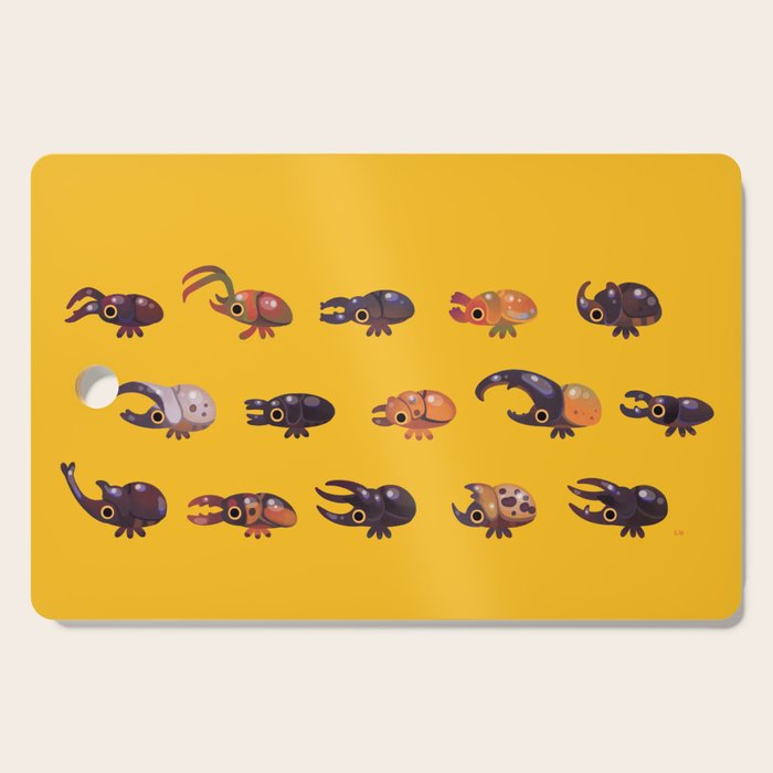 Rhino and Stag Cutting Board Gallery Image 1