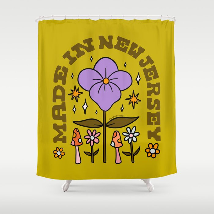 Made In New Jersey Shower Curtain Gallery Image 1