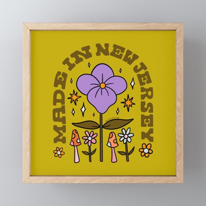 Made In New Jersey Mini Art Print Gallery Image 1