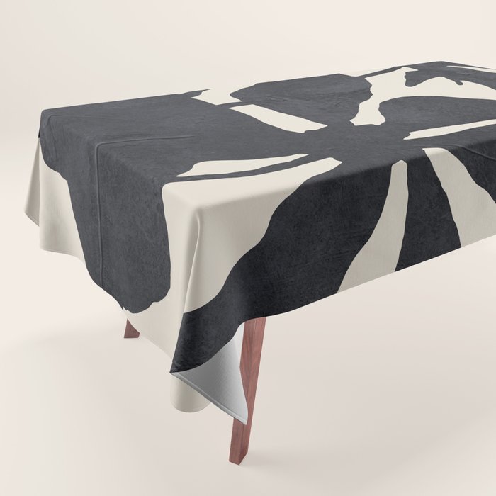 Abstract Art Minimal Flowers 3 Tablecloth Gallery Image 1