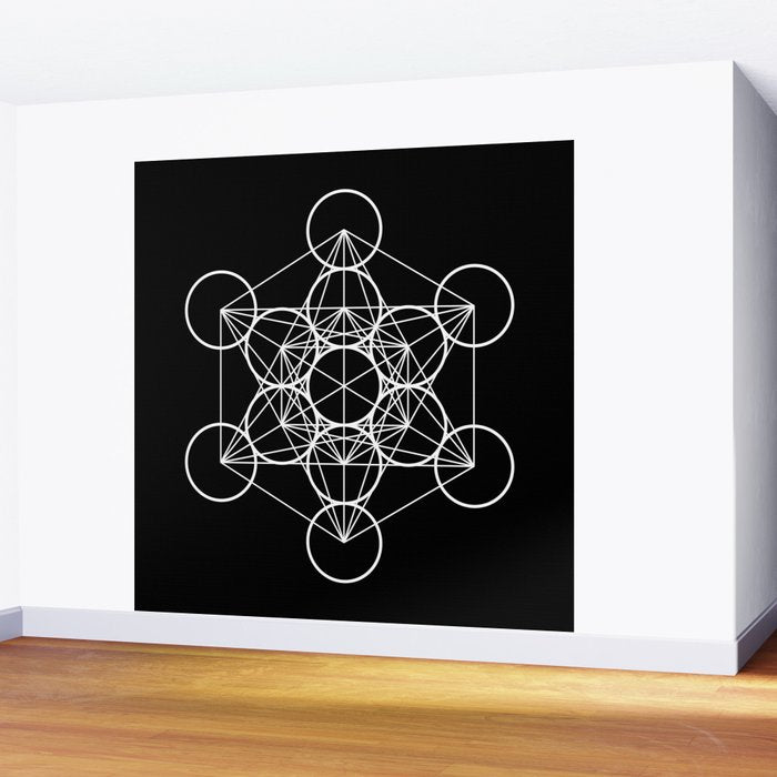 Metatron's Cube II Wall Mural Gallery Image 2
