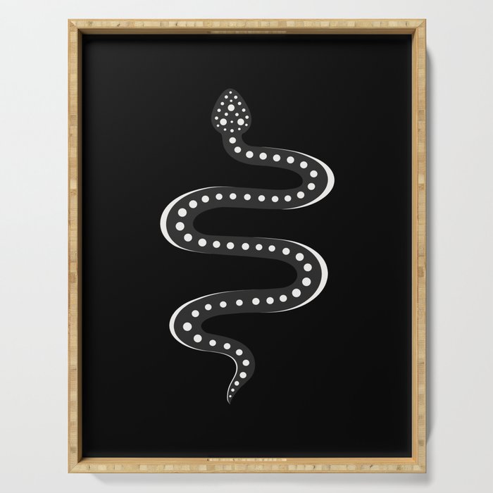Minimal Snake XV Serving Tray Gallery Image 1