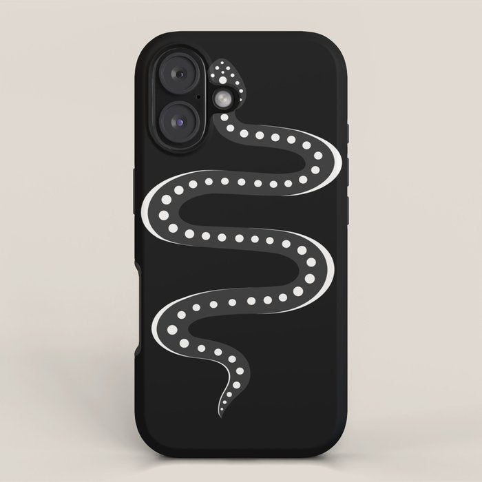 Minimal Snake XV iPhone Case Gallery Image 1
