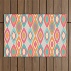 Alegre Midcentury Modern Outdoor Rug Gallery Image 1