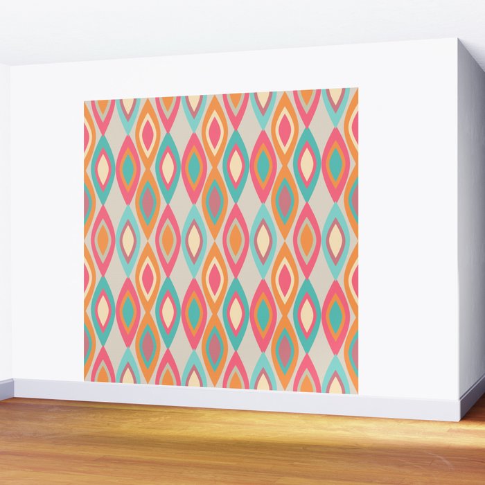 Alegre Midcentury Modern Wall Mural Gallery Image 2