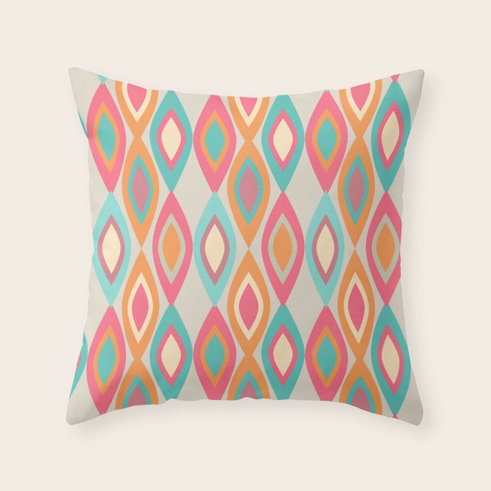 Alegre Midcentury Modern Throw Pillow Gallery Image 6