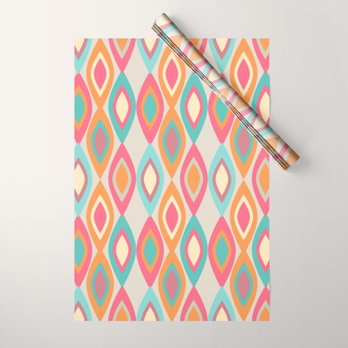 Alegre Midcentury Modern Wrapping Paper Gallery Image 1