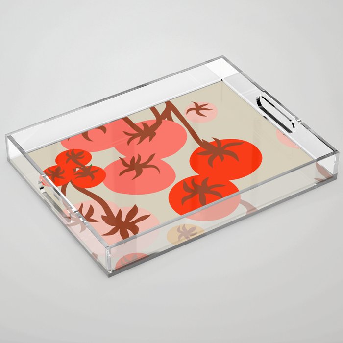 FARMFOLK TOMATO GARDEN Acrylic Tray Gallery Image 1