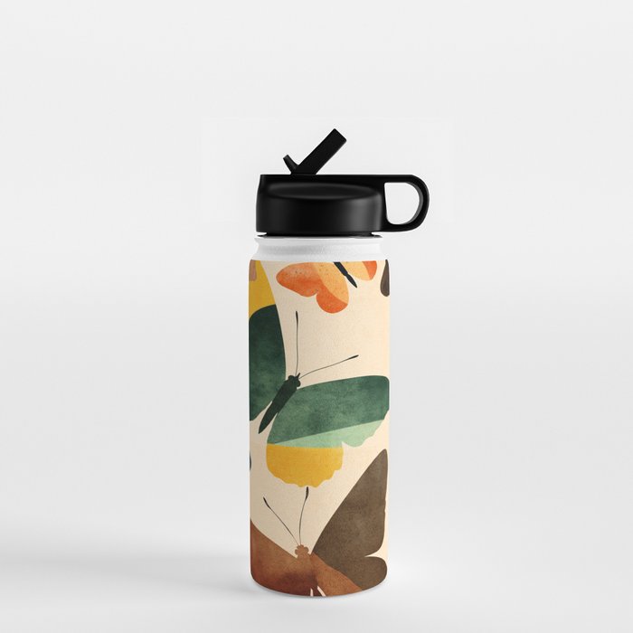 Beautiful Butterflies 1 Water Bottle Gallery Image 1