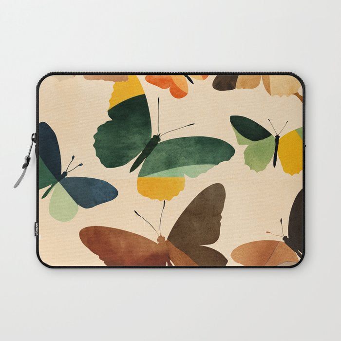Beautiful Butterflies 1 Laptop Sleeve Gallery Image 1