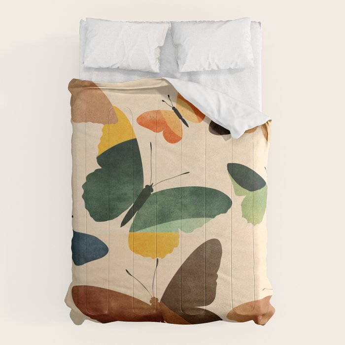 Beautiful Butterflies 1 Comforter Gallery Image 6