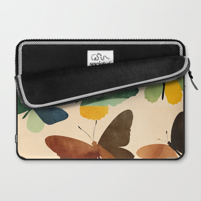 Beautiful Butterflies 1 Laptop Sleeve Gallery Image 2