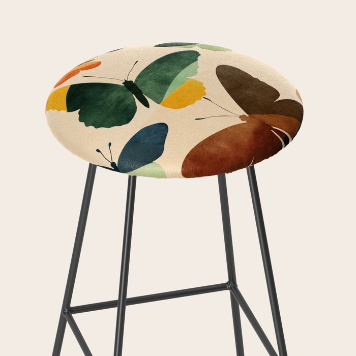 Beautiful Butterflies 1 Stool Gallery Image 2