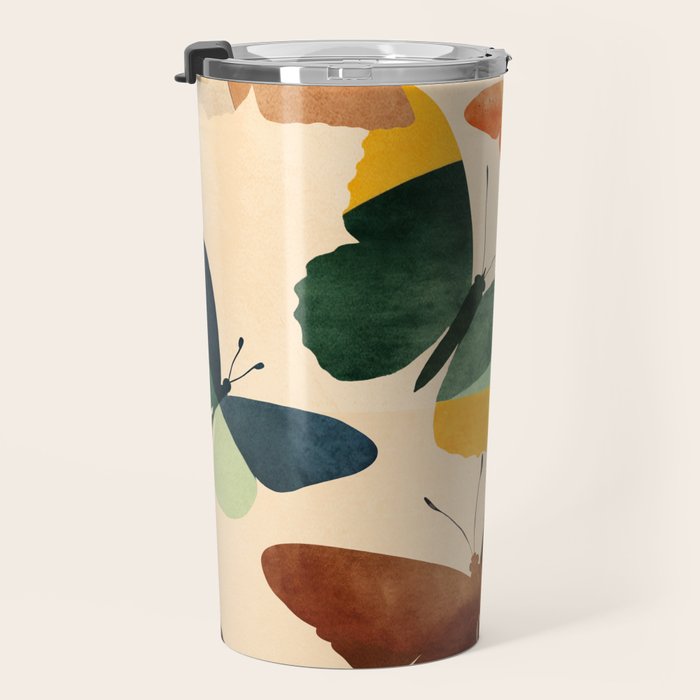 Beautiful Butterflies 1 Travel Mug Gallery Image 3