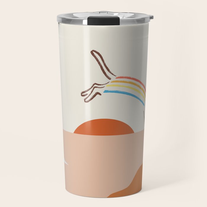 Cat Landscape 31C Travel Mug Gallery Image 1