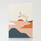Cat Landscape 31C Stationery Card Gallery Image 2