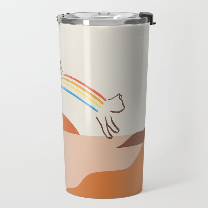 Cat Landscape 31C Travel Mug Gallery Image 2