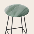Abstract 1 Watercolor Sage Green Art Print By LandSartprints Stool Gallery Image 2