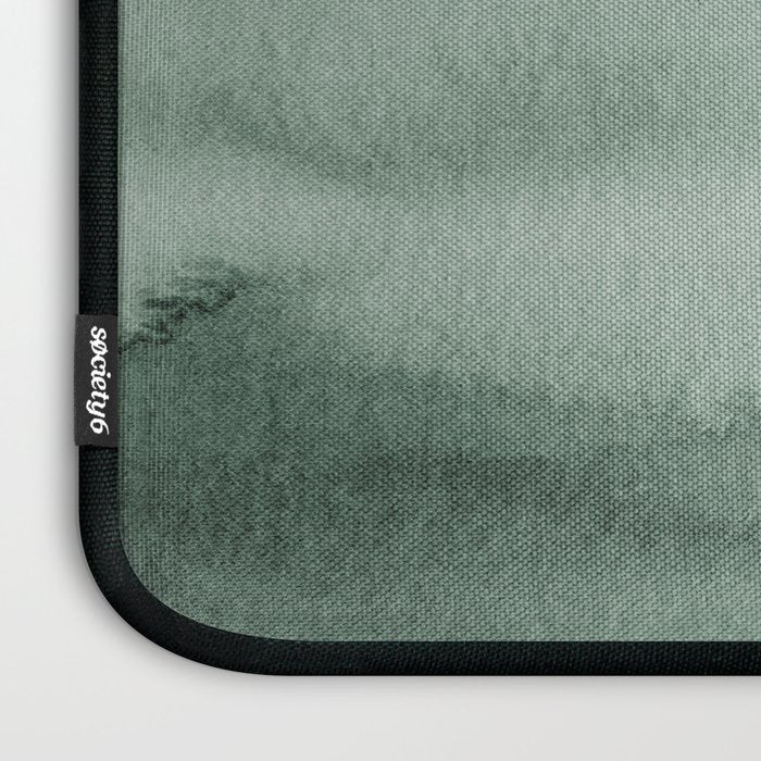 Abstract 1 Watercolor Sage Green Art Print By LandSartprints Laptop Sleeve Gallery Image 3