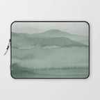 Abstract 1 Watercolor Sage Green Art Print By LandSartprints Laptop Sleeve Gallery Image 1