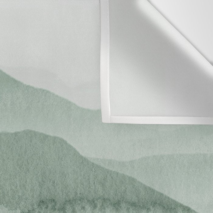 Abstract 1 Watercolor Sage Green Art Print By LandSartprints Wall Tapestry Gallery Image 3