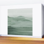 Abstract 1 Watercolor Sage Green Art Print By LandSartprints Wall Mural Gallery Image 2