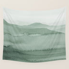 Abstract 1 Watercolor Sage Green Art Print By LandSartprints Wall Tapestry Gallery Image 4